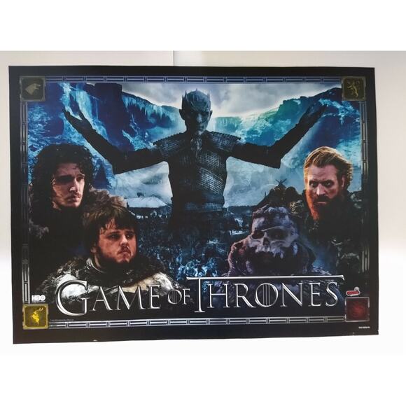 Game Of Thrones Premium Edition ORIGINAL Pinball Machine Translite Artwork Sheet - Picture 7 of 10